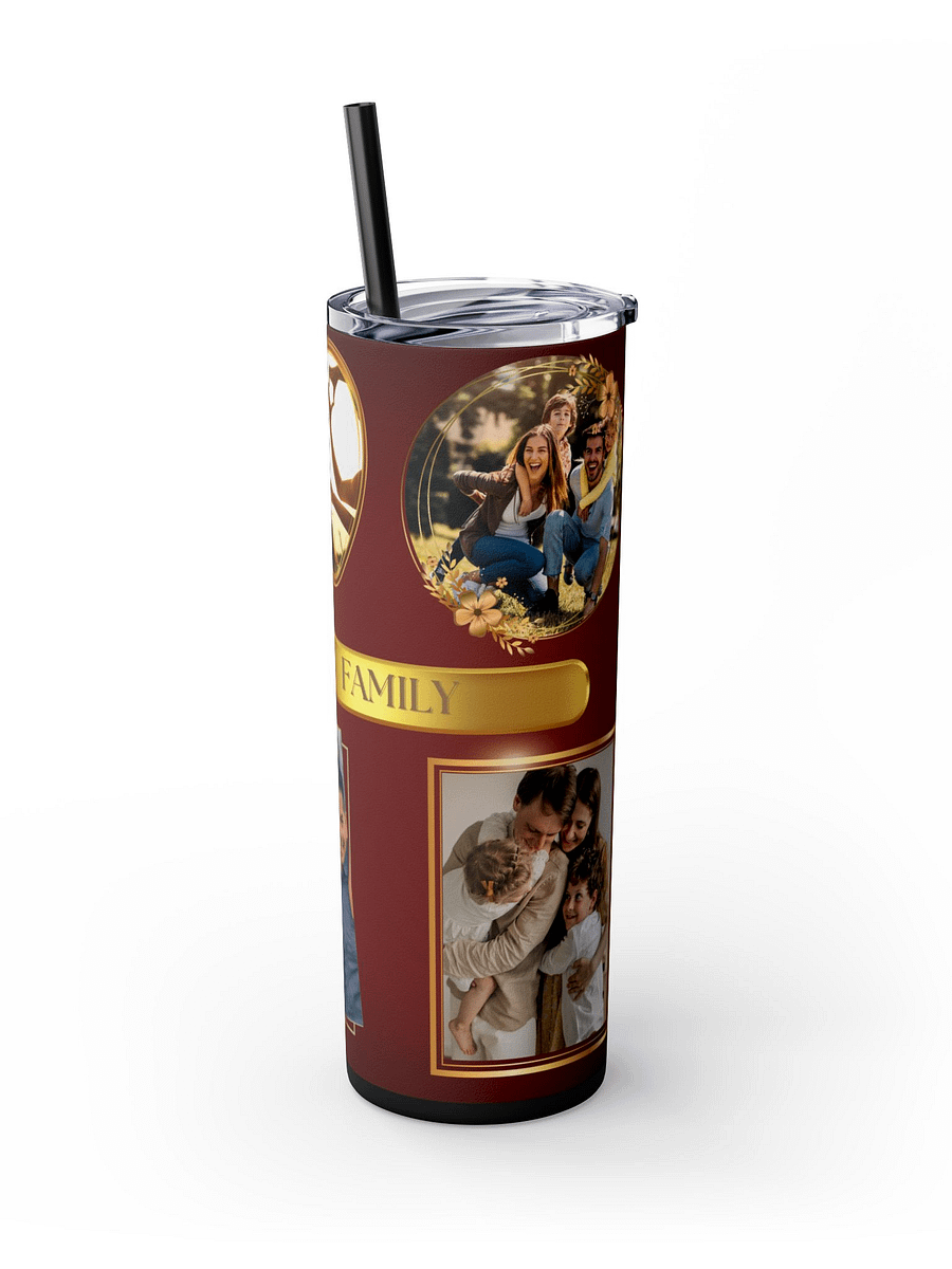Family Affair Photo Skinny Tumbler Wrap product image (5)