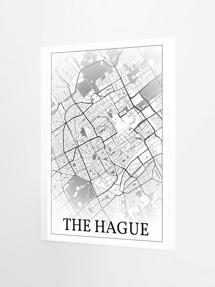 The Hague, Netherlands, city map print product image (8)