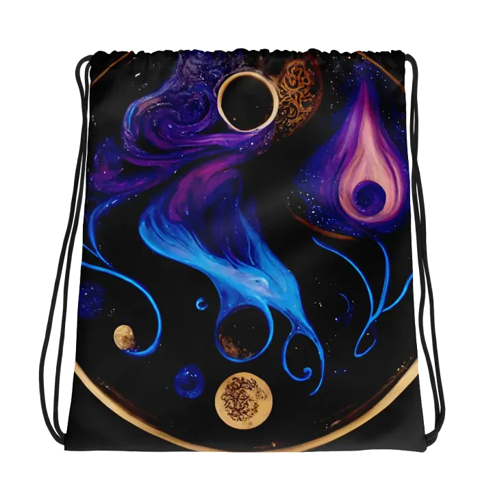 Vibrant Adventure Drawstring Backpack product image (1)