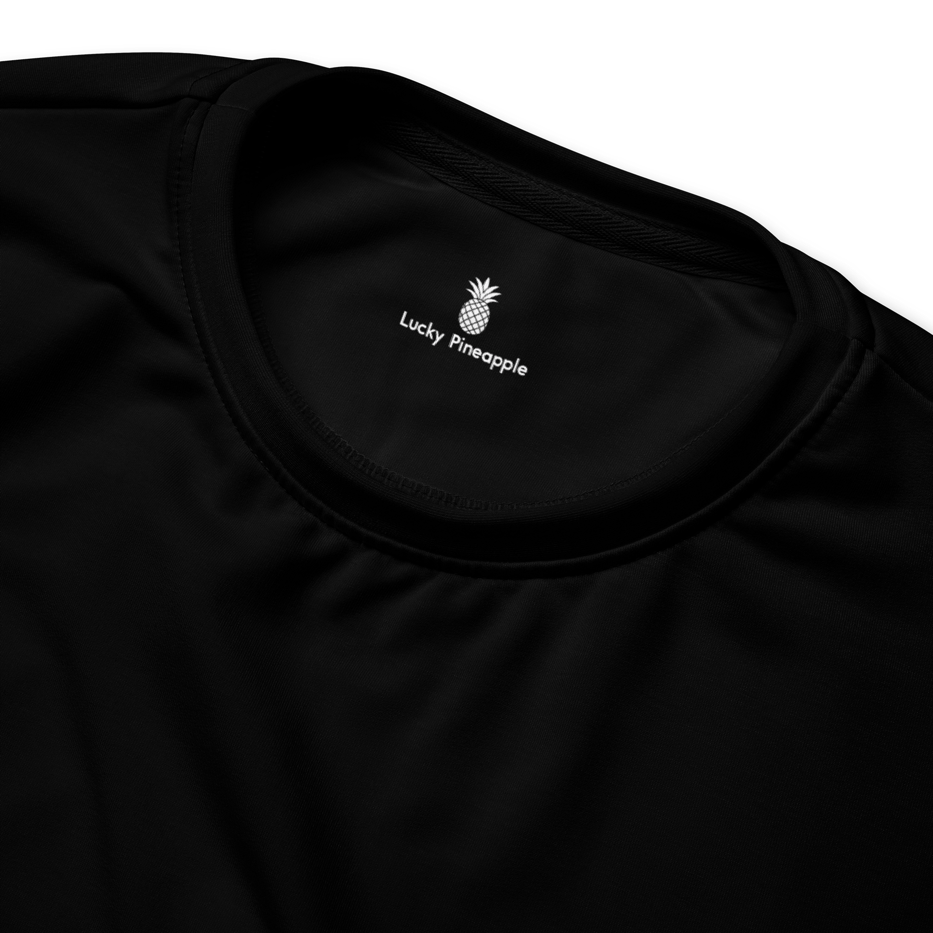 Black Solid Color Eco Friendly Unisex Sweatshirt product image (4)