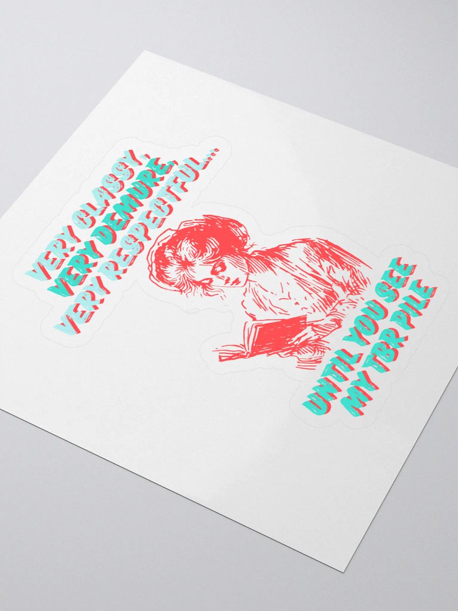 TBR Pile Kiss-Cut Sticker product image (3)