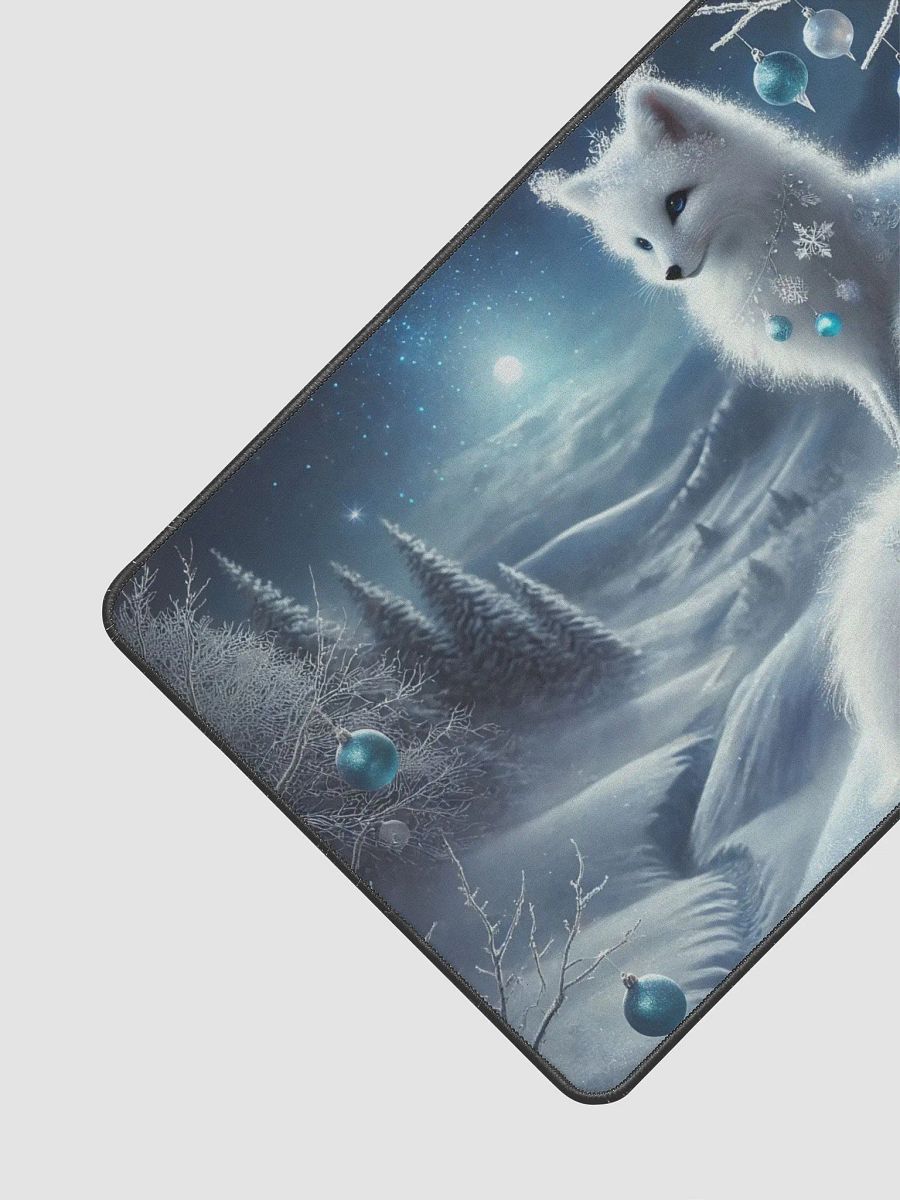 Winter Fox Enchantment Desk Mat - 12"x22" product image (3)