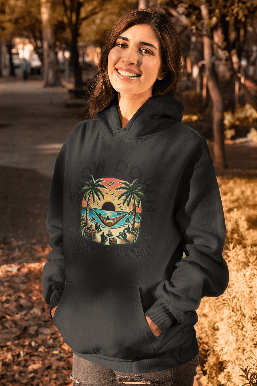 Slow Down & Treasure the Moment Hoodie (Unisex) product image (24)