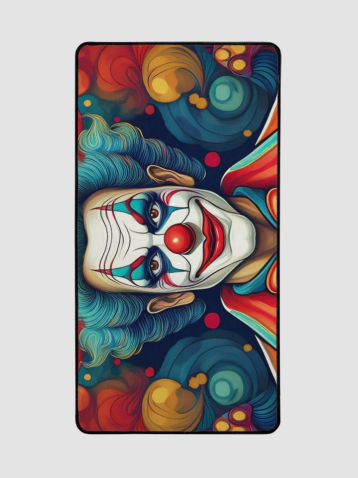 Desk Mat 15.5" x 31.5" clownin product image (2)