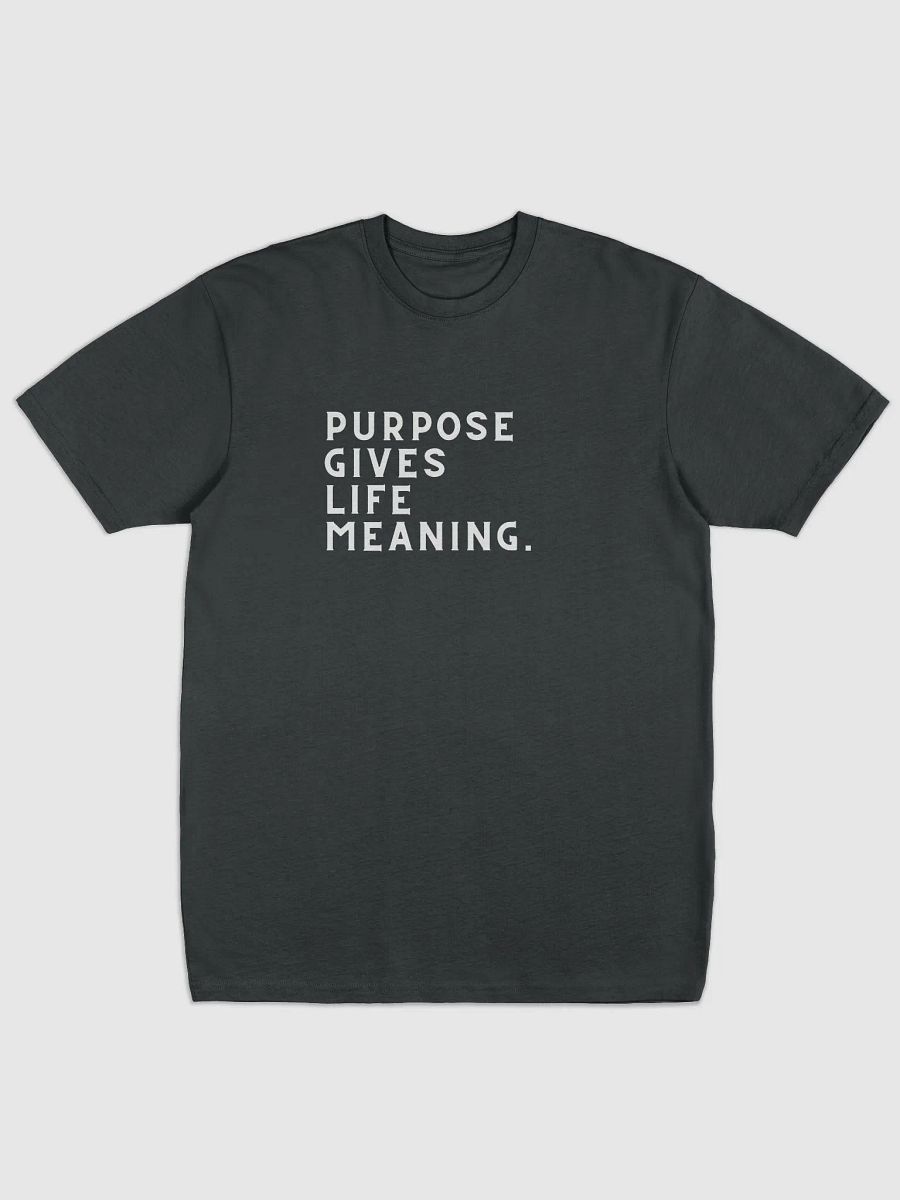 Meaningful Purpose Tee "purpose gives life meaning" product image (2)