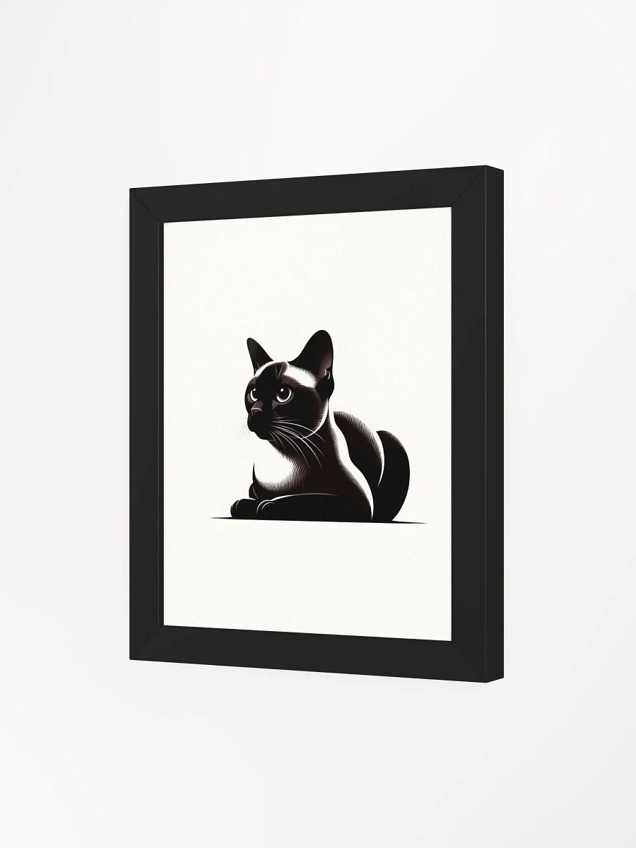 Framed High-Quality Matte Poster (in): Burmese product image (89)