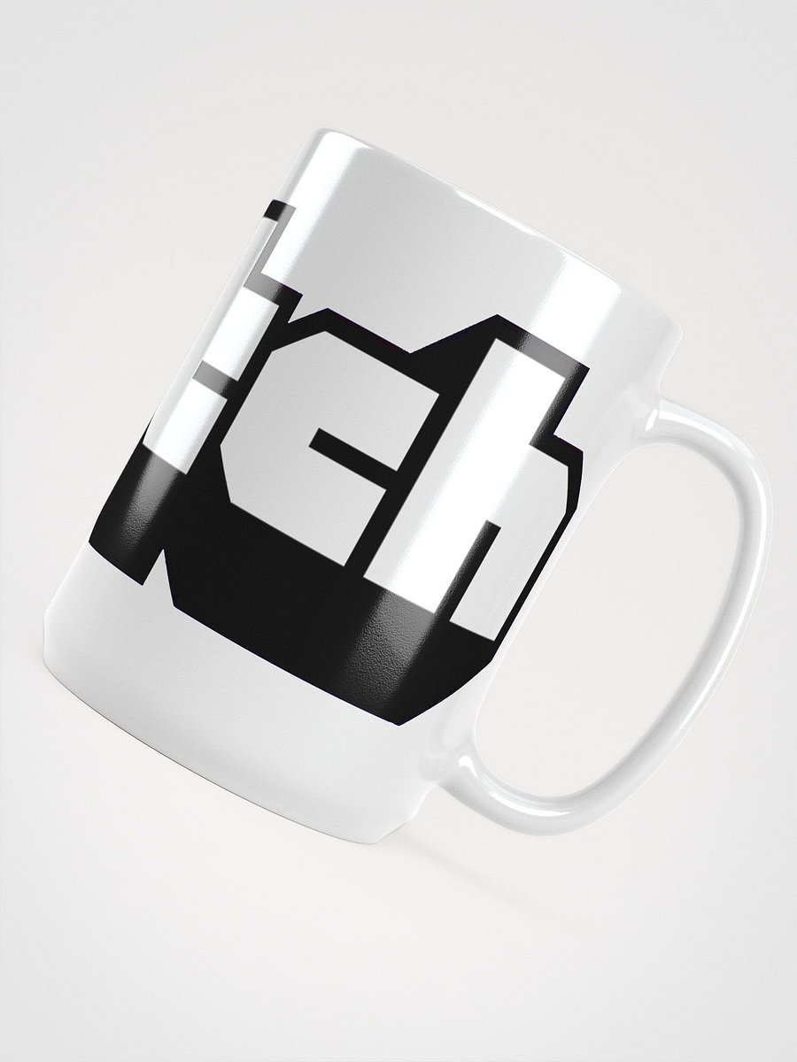 Twitch Block Logo White Glossy Mug product image (4)