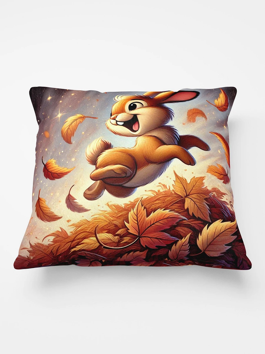 Autumn Leaves Bunny Rabbit Pillow product image (2)