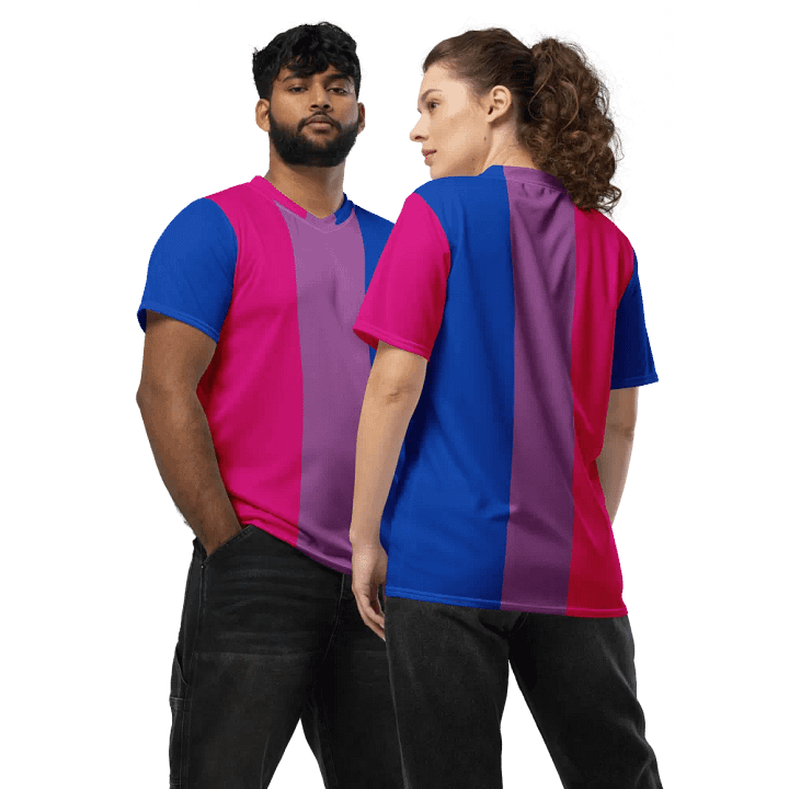 Bisexual Pride Flag - All-Over Print Jersey product image (2)