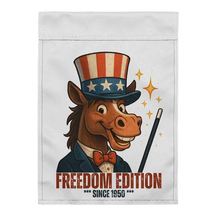 freedom edition since 1950 garden flag product image (3)