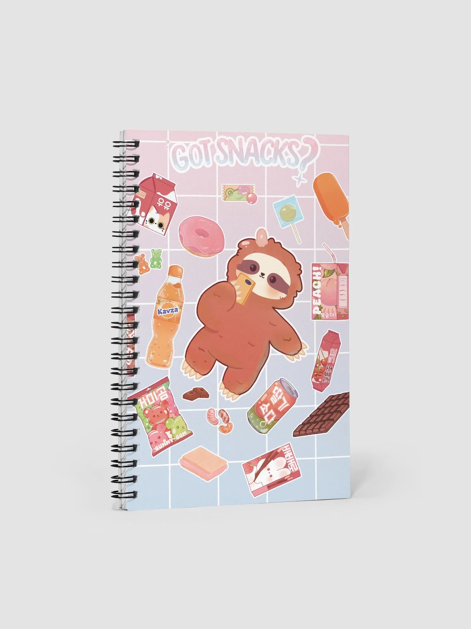 Got Snacks Spiral Notebook product image (1)