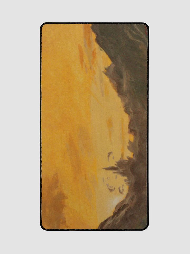 Fiery Sunset Castle - Desk Mat product image (2)