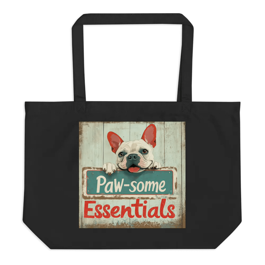 Paw-some Essentials Dog Lover Tote Bag product image (1)
