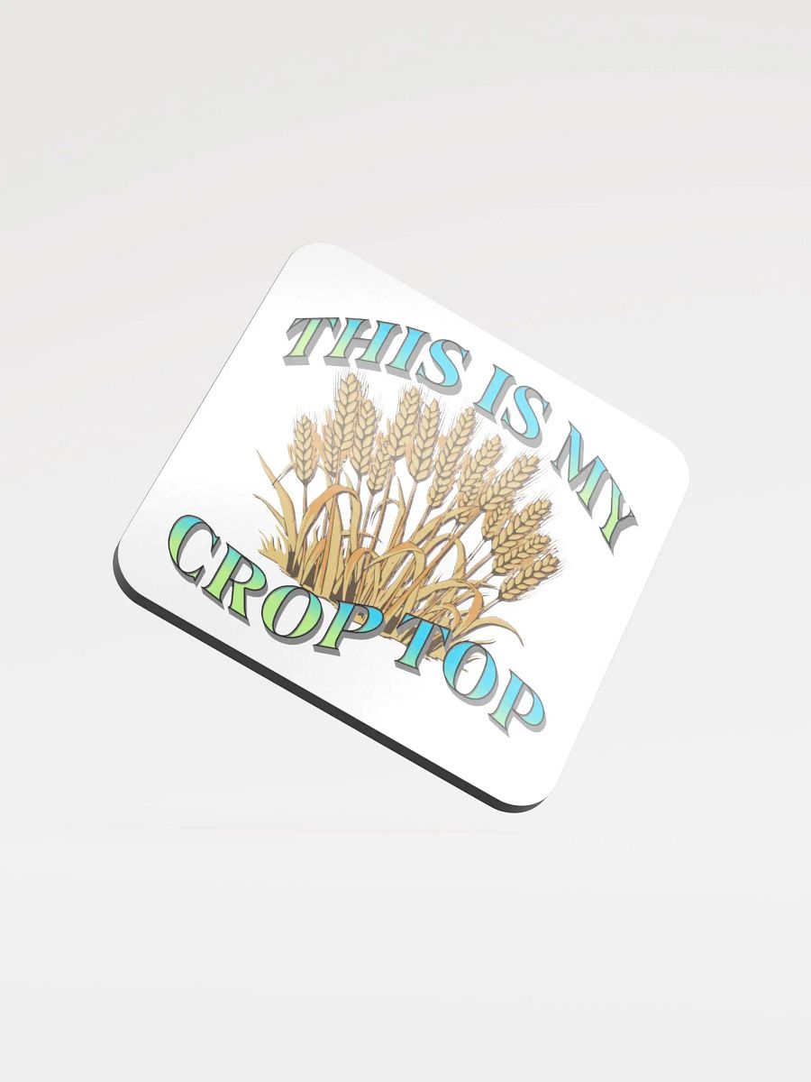 This Is My Crop Top Wheat Harvest Hues Cork Coaster Set product image (1)