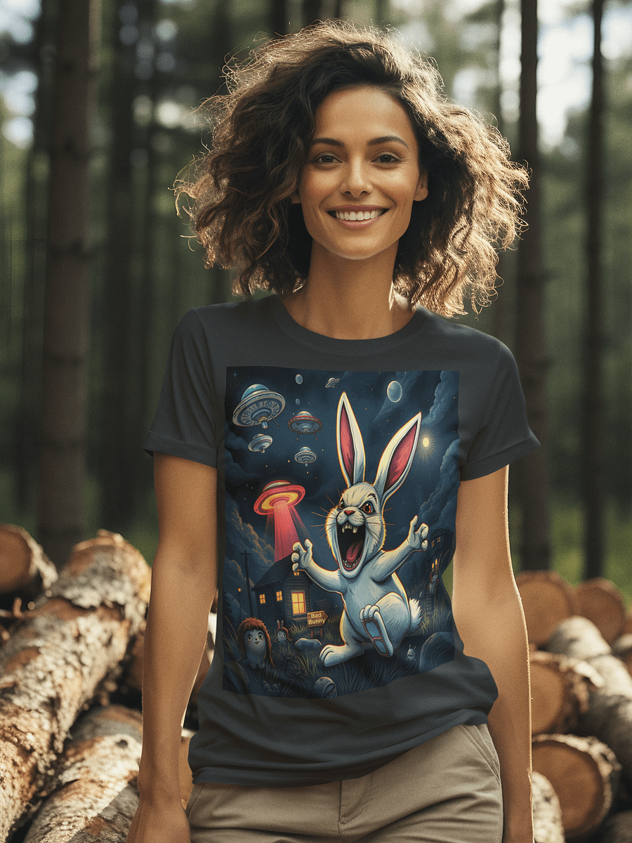 Bad Bunnie UFO T-Shirt product image (1)