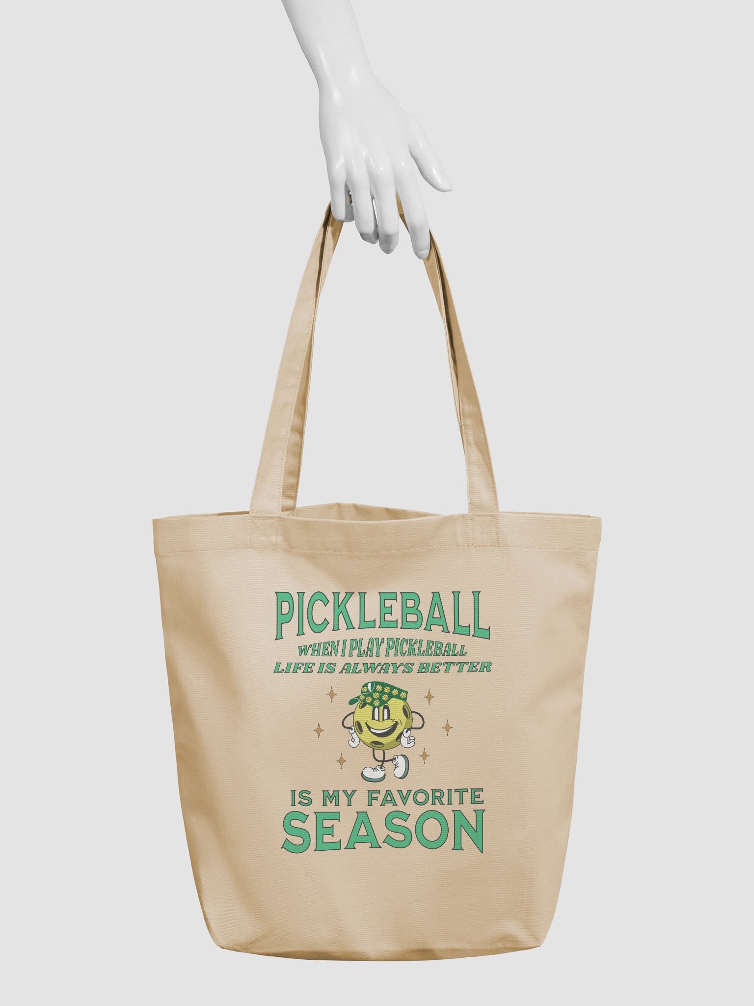 Pickleball Is My Favorite Season Eco Tote product image (6)