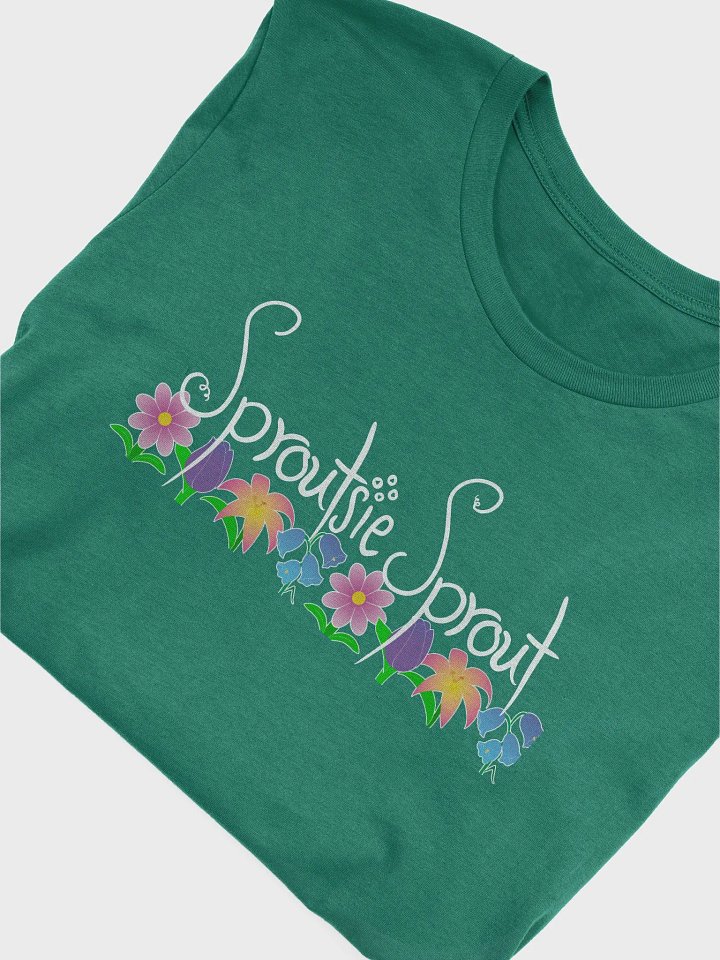 Flowery SproutsieSprout logo - Tee product image (1)