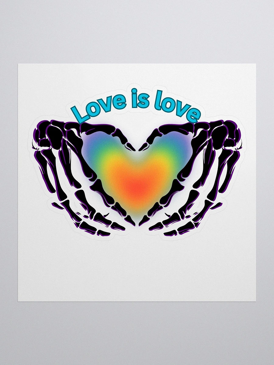 love is love Sticker product image (1)