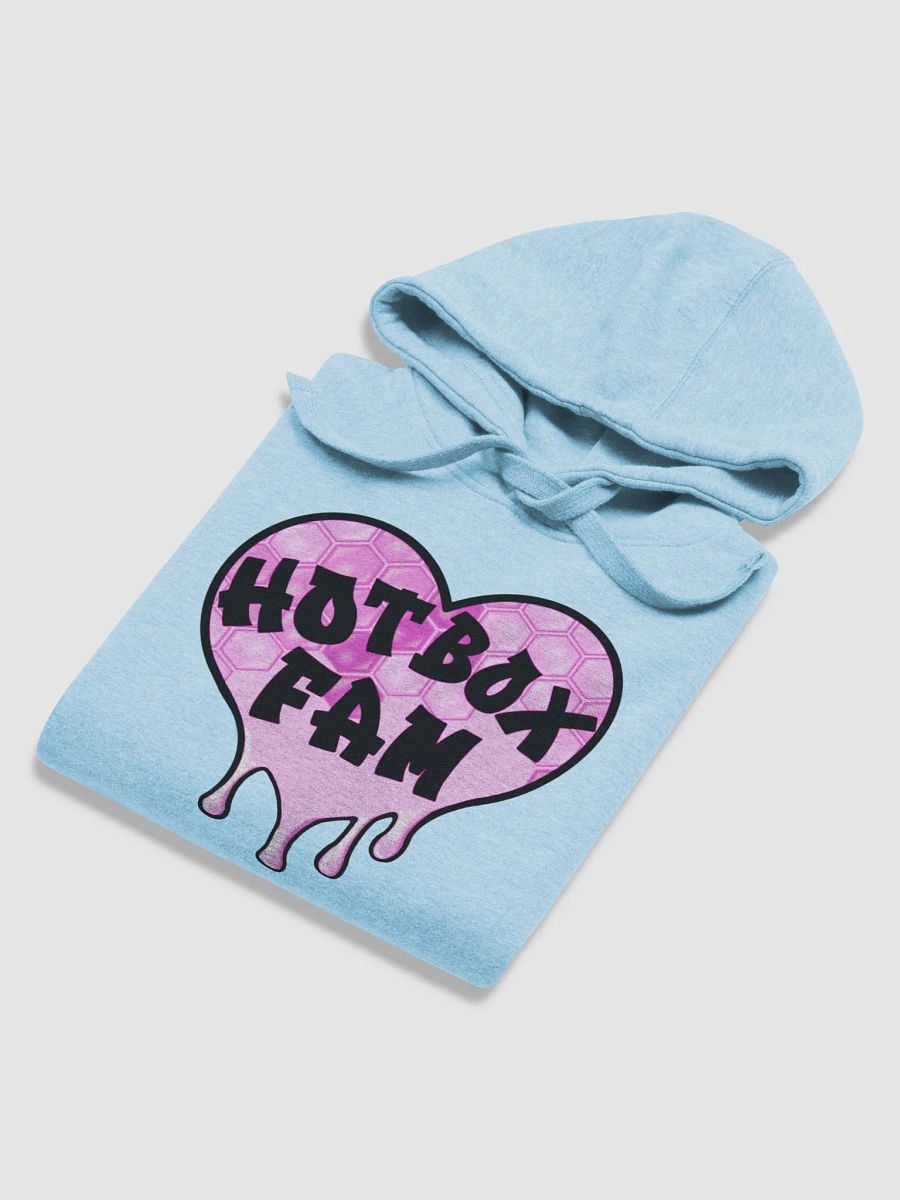 HOT BOX FAM PINK LOGO HOODIE product image (6)