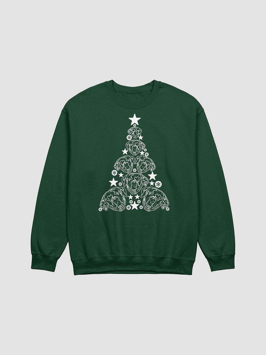 Catahoula Leopard Dog Christmas Tree Sweatshirt Design for Catahoula Leopard Dog Paw-rents product image (13)