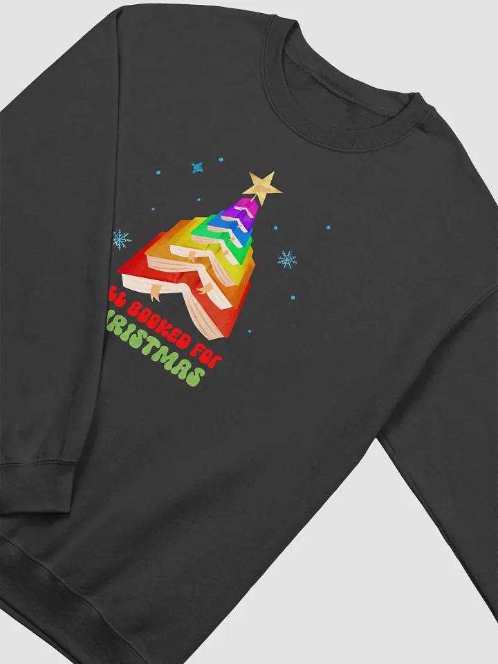 All Booked For Christmas Sweatshirt 3390 product image (2)