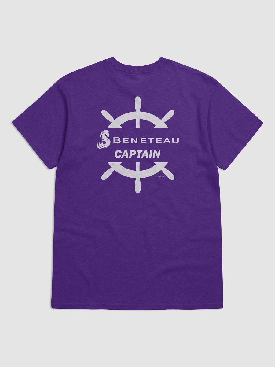 Beneteau Captain - T-Shirt - Dark Shirt w/White Logo product image (4)