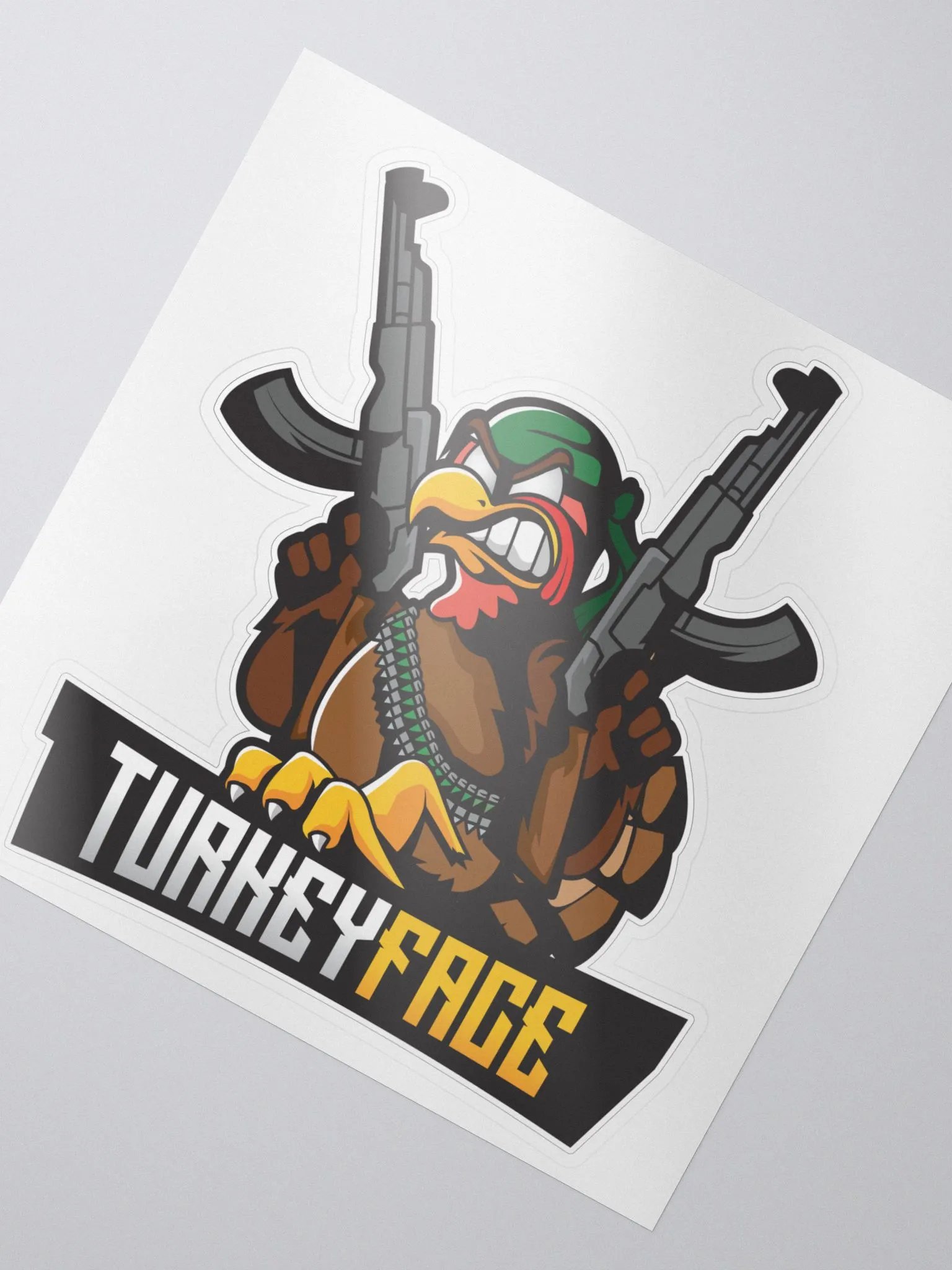 TurkeyFace Sticker product image (2)