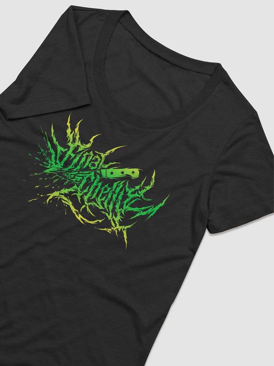 Keep It Metal Green Logo Womens Triblend Printed Tee product image (2)
