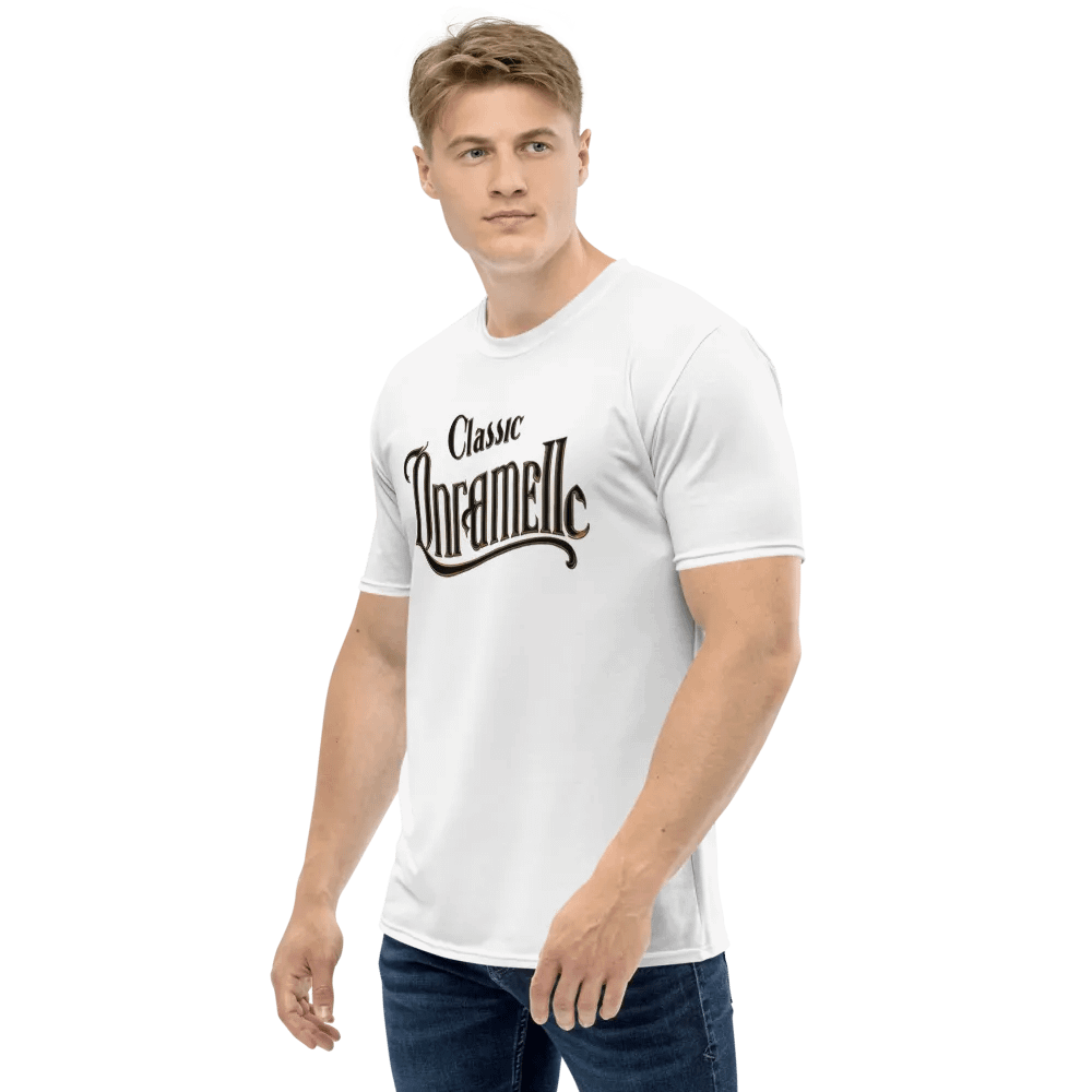 Vintage Elegance: Classic Drammelle All-Over T-Shirt product image (3)