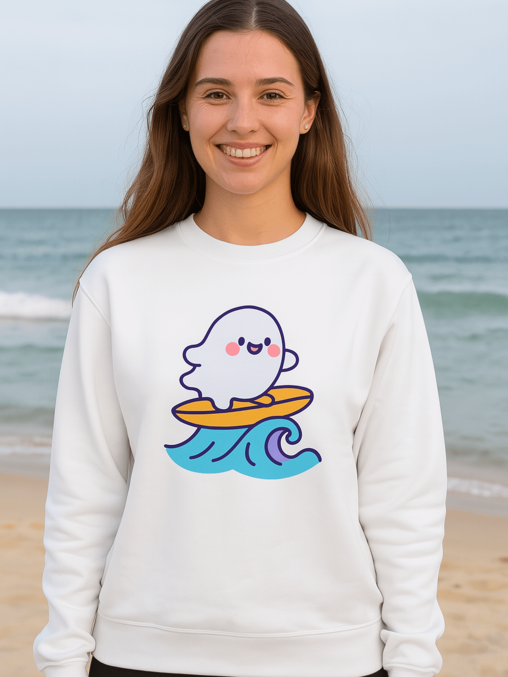 "Ride The Spooky Wave" Sweatshirt product image (2)