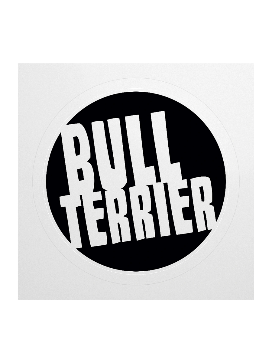 Bull Terrier In Circle Sticker product image (2)