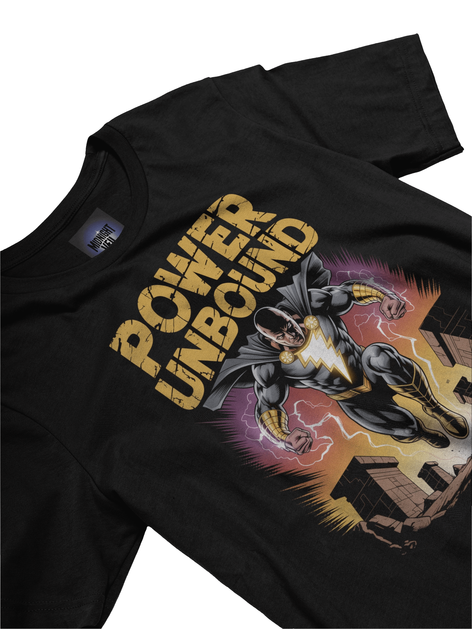 Power Unbound: Black Adam Inspired T-Shirt product image (5)