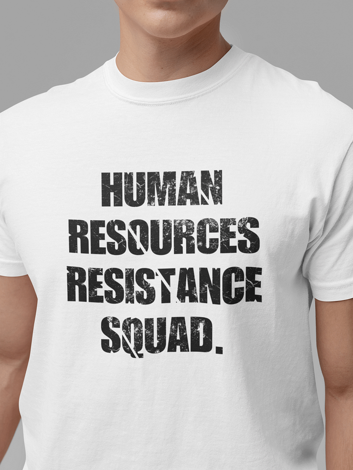 Human Resources Resistance Squad T-shirt product image (2)