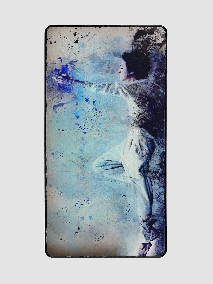 BTS - Jimin in White Set Me Free Pt. 2 Desk Mat - Designed by ChimberArt product image (2)