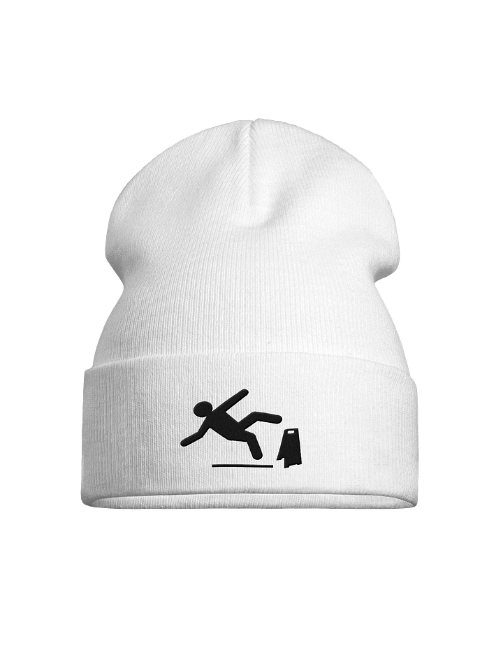 Wet Floor Bold Beanie (light mode) product image (1)