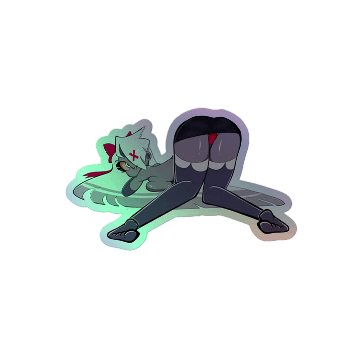 Demon Girl Sticker Holographic product image (2)