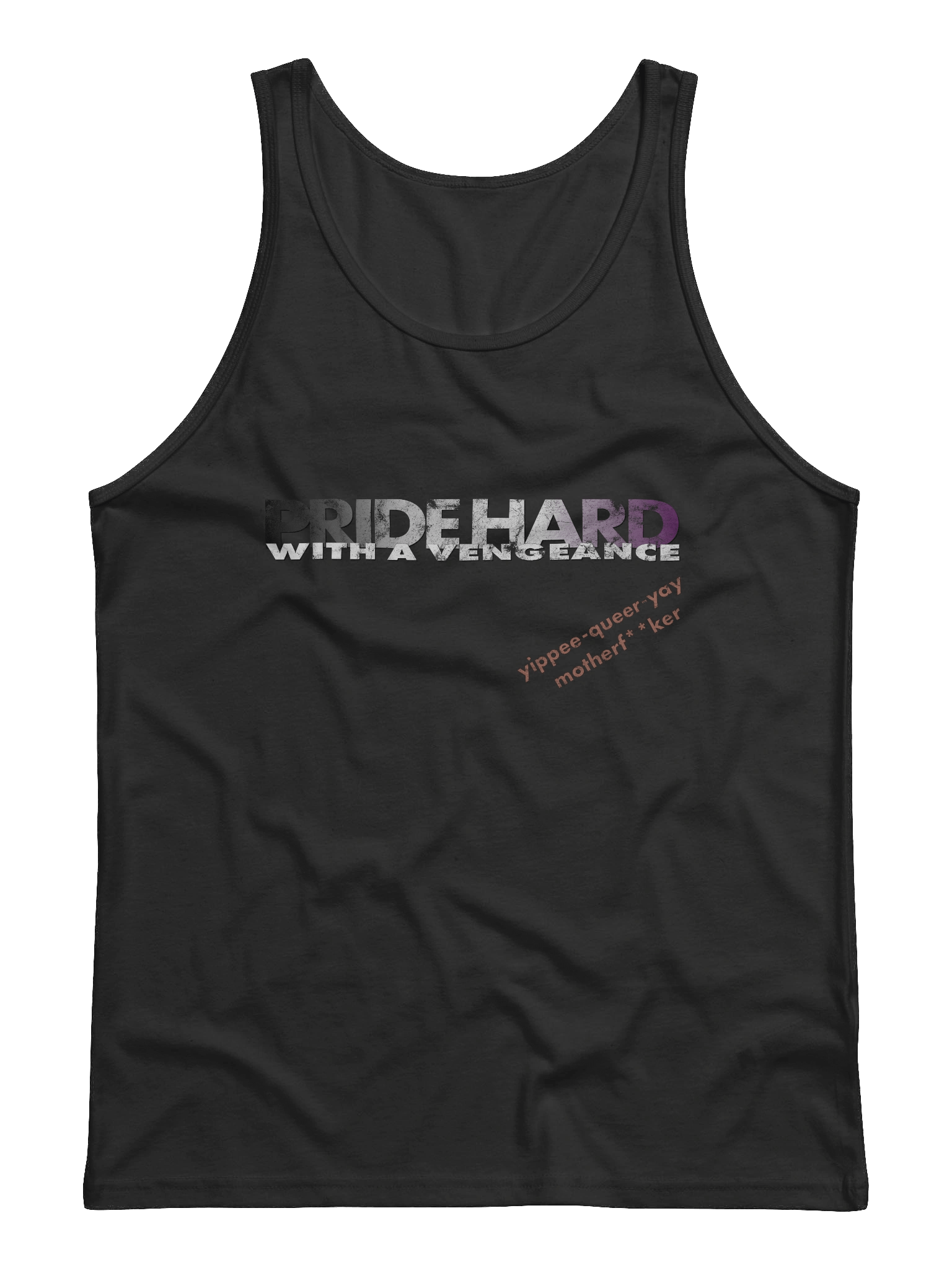 Asexual "Pride Hard" Tank Top product image (1)