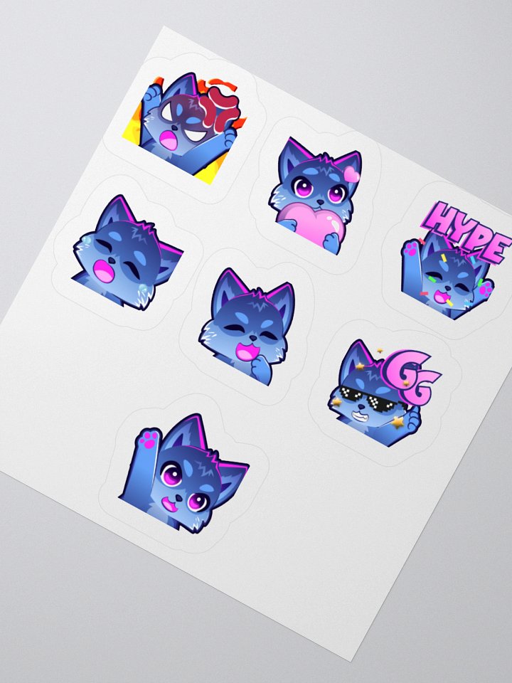 Wolfie Stickers product image (5)
