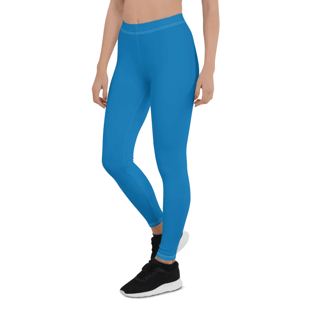 Peacock Blue Regular Leggings product image (1)