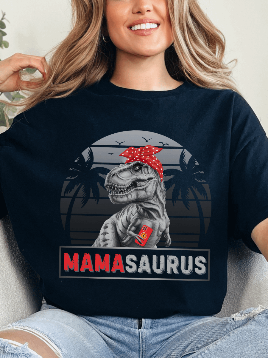 Mamasaurus Funny Tee product image (1)