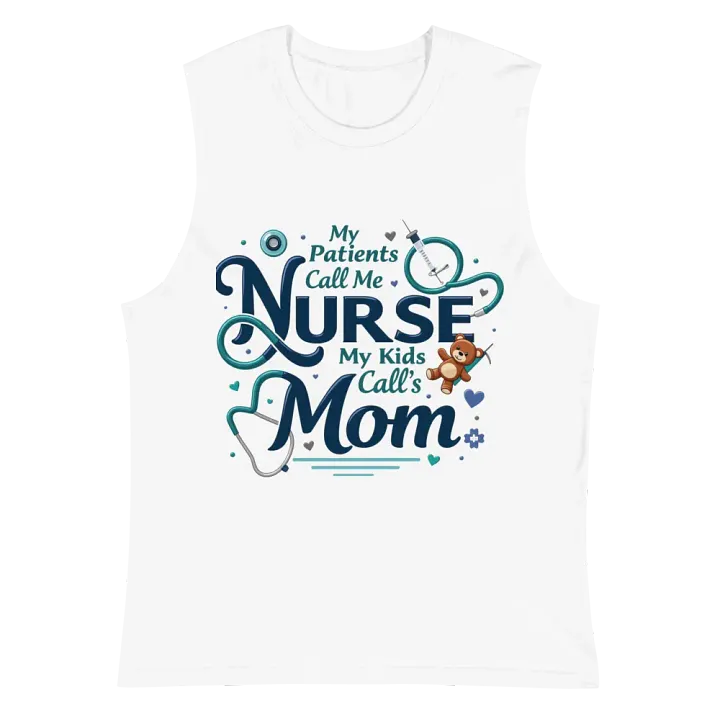 Nurse Mom Muscle Tank product image (2)