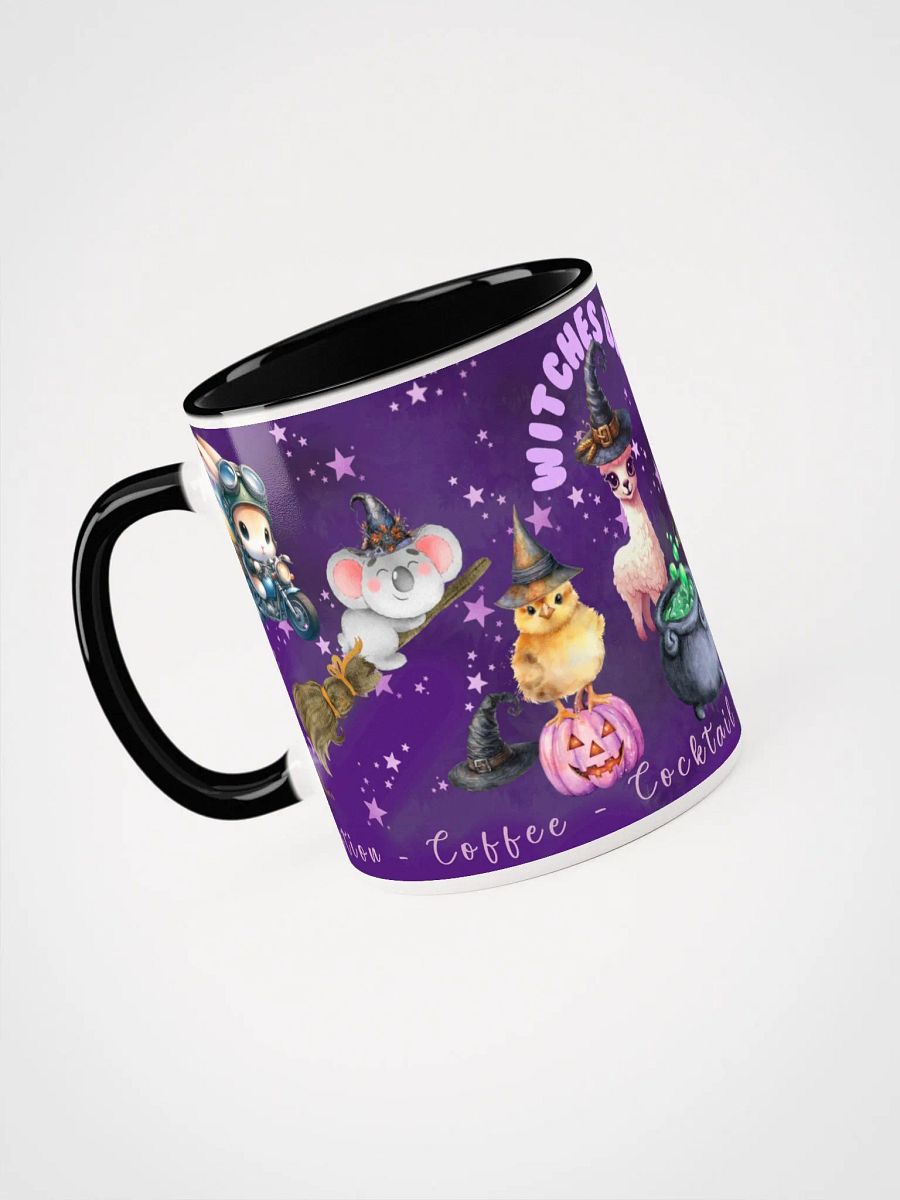 Witches Brew Coven: The Enchanted Gathering Ceramic Coffee Mug | 11oz & 15oz Whimsical Animal Witches Mug product image (3)