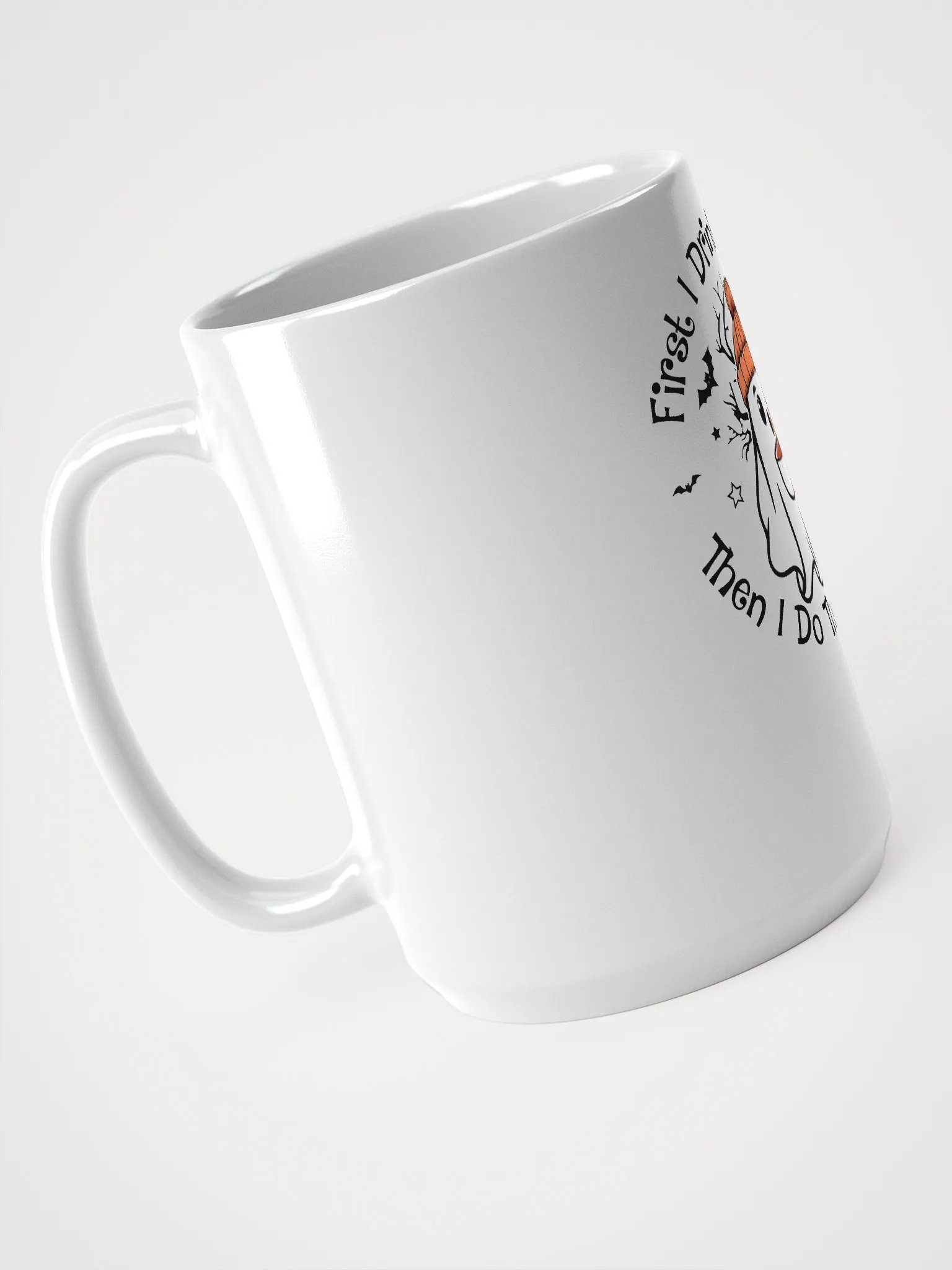 Ghost Face Halloween Mug | Spooky & Fun Mug for Halloween Lovers product image (3)