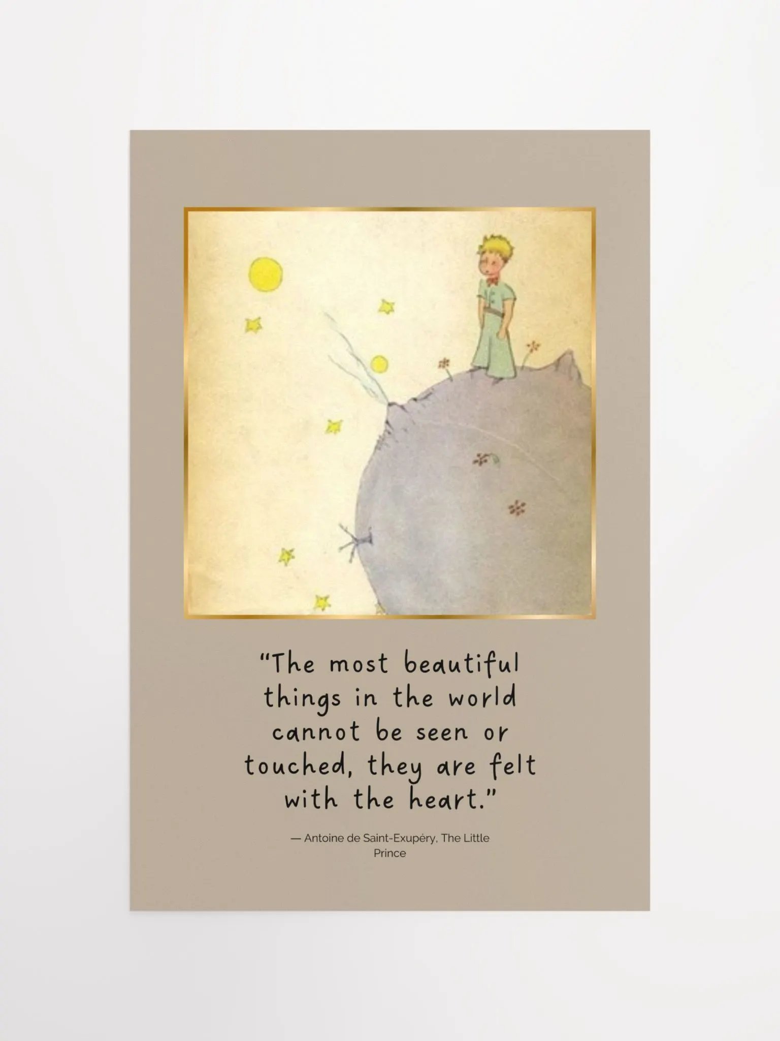The Little Prince Poster Wall Art 