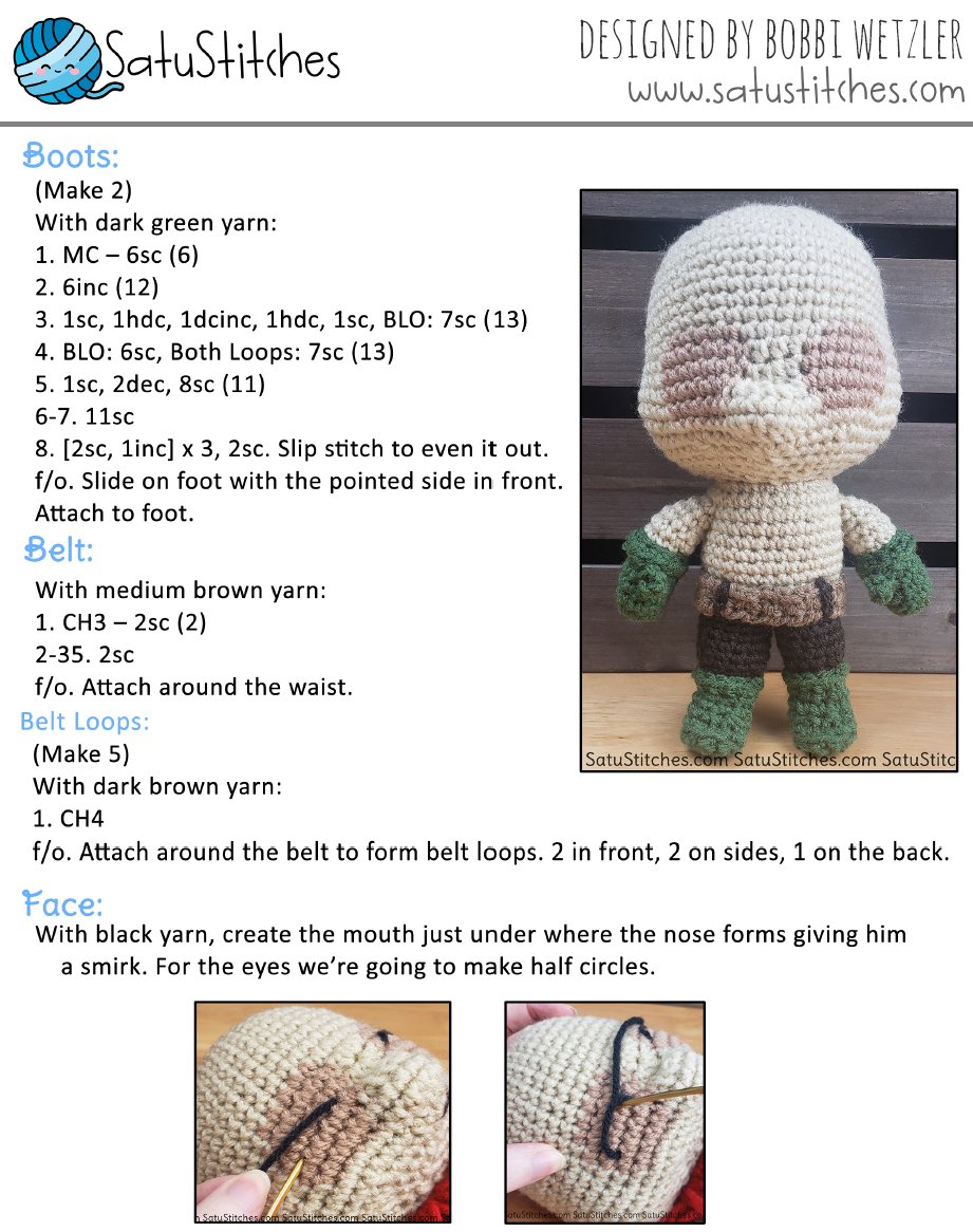 Teemo Crochet Pattern product image (4)