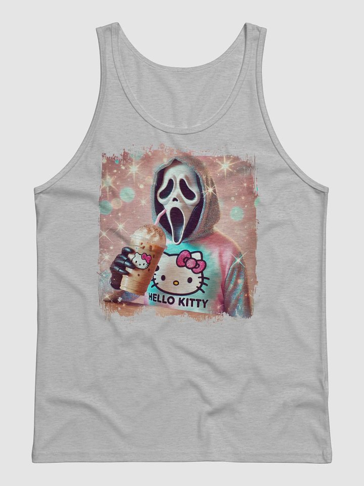 Ice Coffee Ghost Face killer Unisex Tank-Top product image (5)