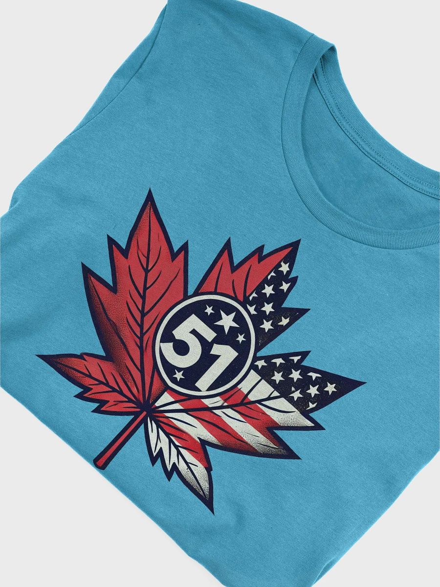 "51st State" Maple Leaf T-Shirt (Bella Canvas) product image (50)