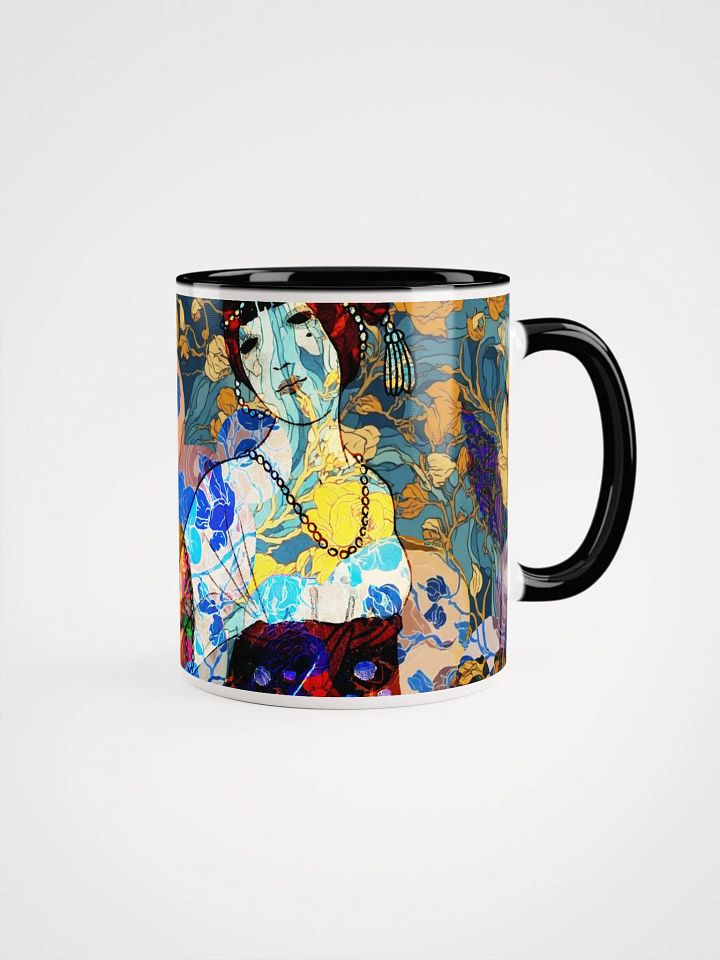 'A Symphony of Colors in the Garden' by Edward Martin Ceramic Mug product image (7)