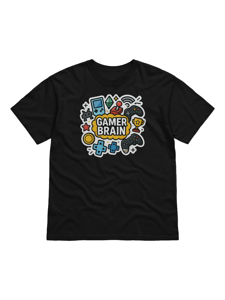 Gamer Brain Iconic Tee product image (4)