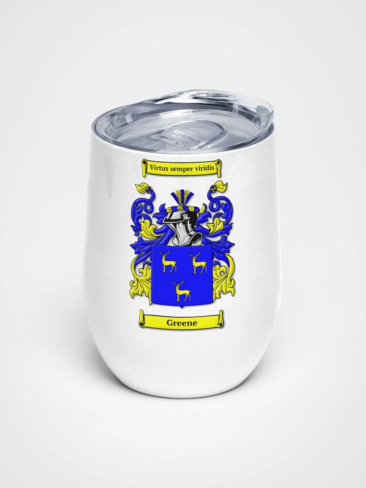 Greene Family Crest - Wine Tumbler product image (1)